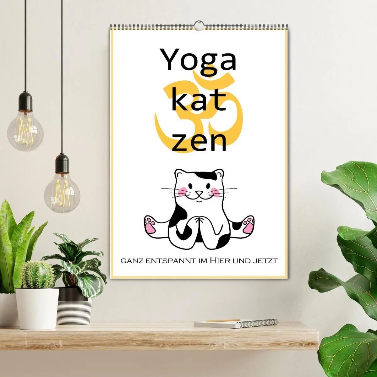 Bild: 9783516357189 | Yogakatzen - ganz entspannt im Hier und Jetzt (Wandkalender 2026...