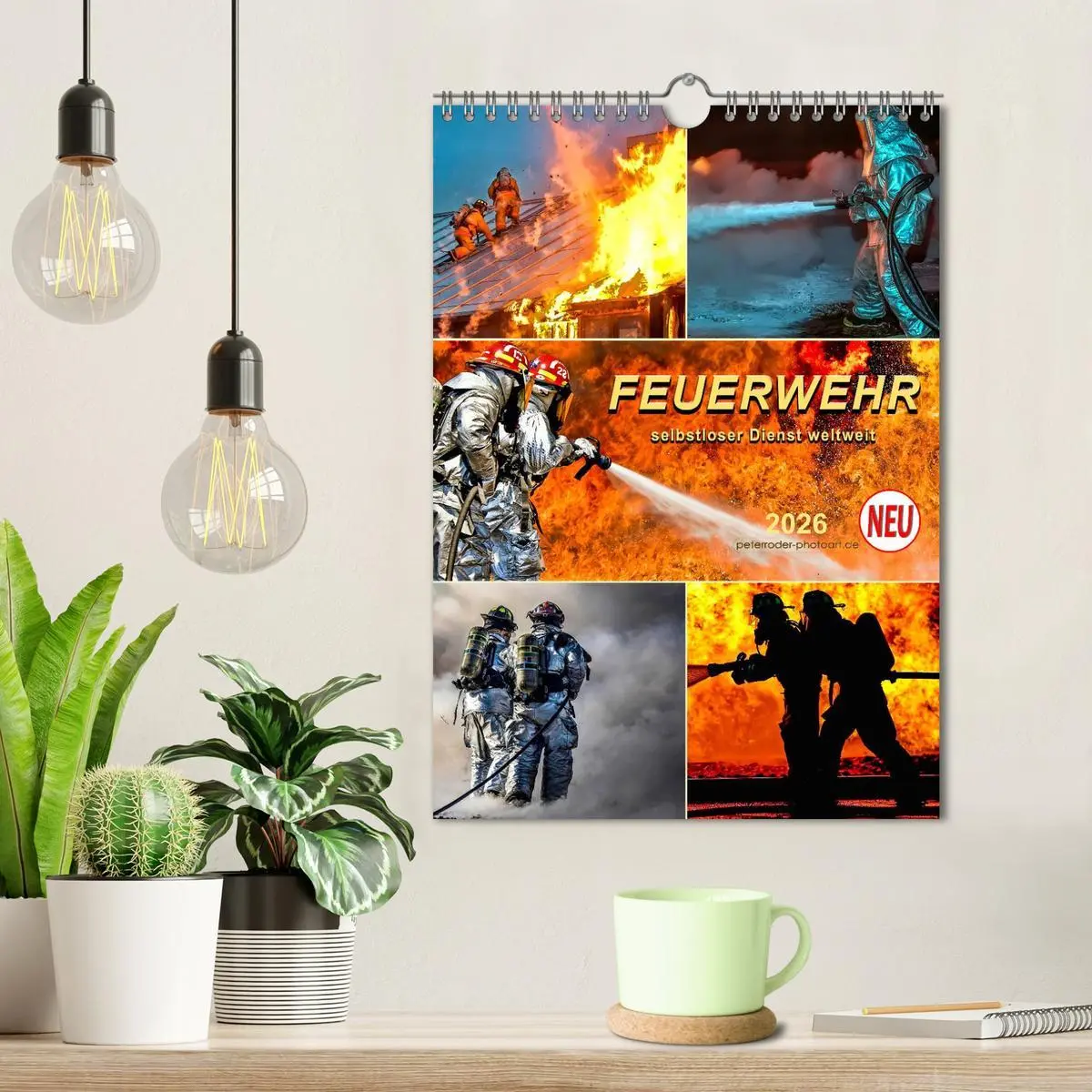 Bild: 9783516427189 | Feuerwehr - selbstloser Dienst weltweit (Wandkalender 2026 DIN A4...