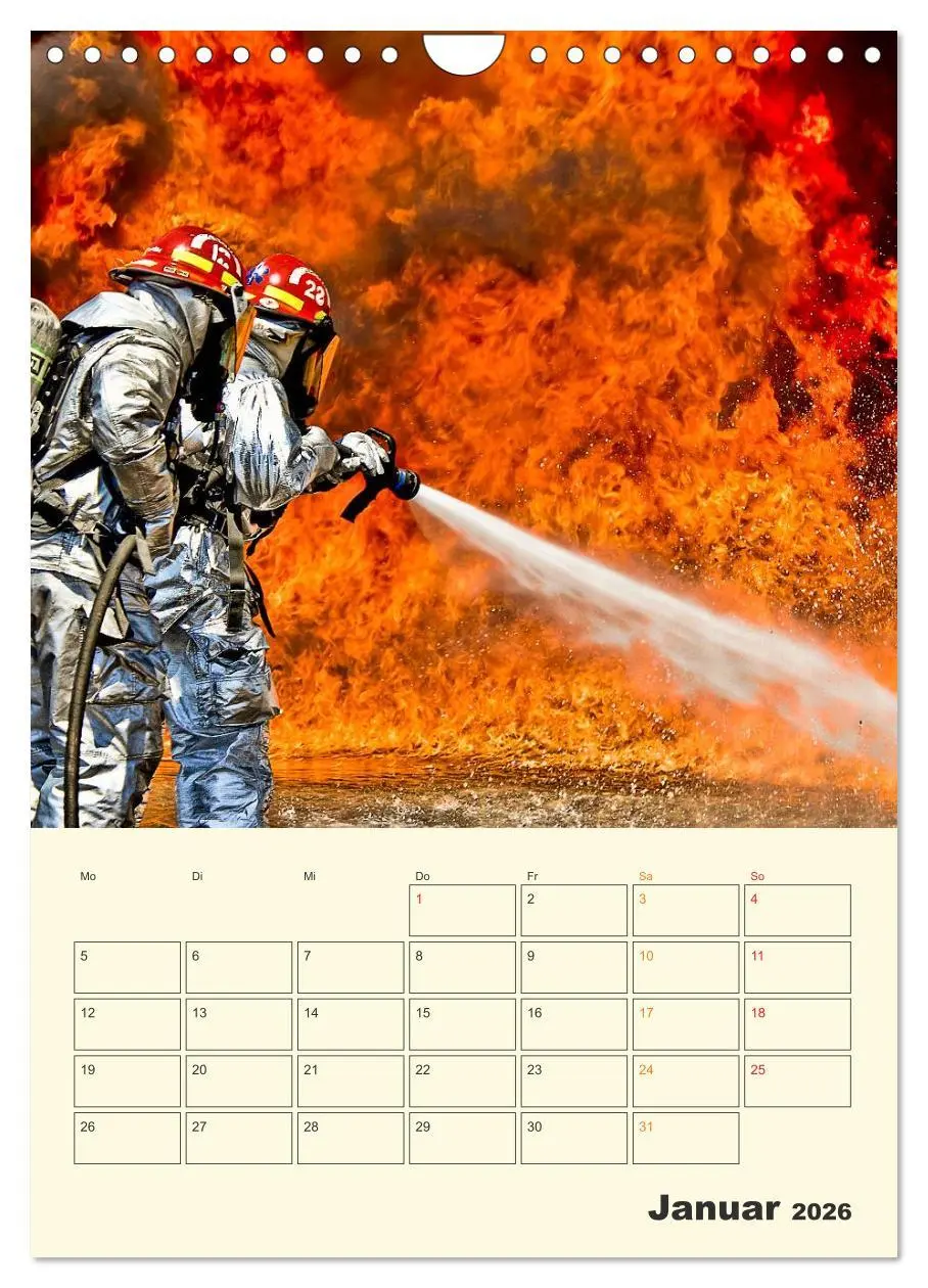 Bild: 9783516427189 | Feuerwehr - selbstloser Dienst weltweit (Wandkalender 2026 DIN A4...