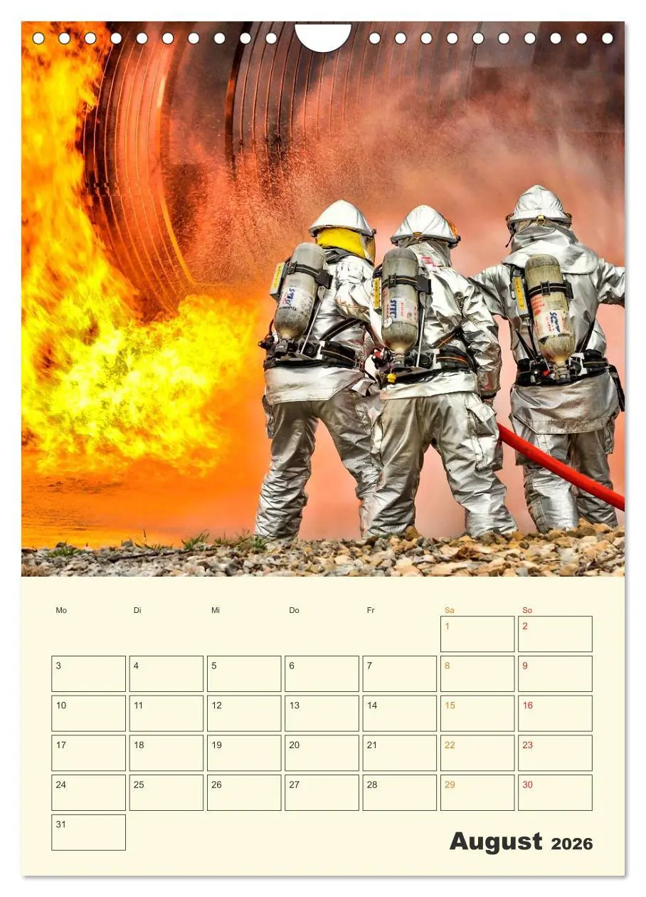 Bild: 9783516427189 | Feuerwehr - selbstloser Dienst weltweit (Wandkalender 2026 DIN A4...