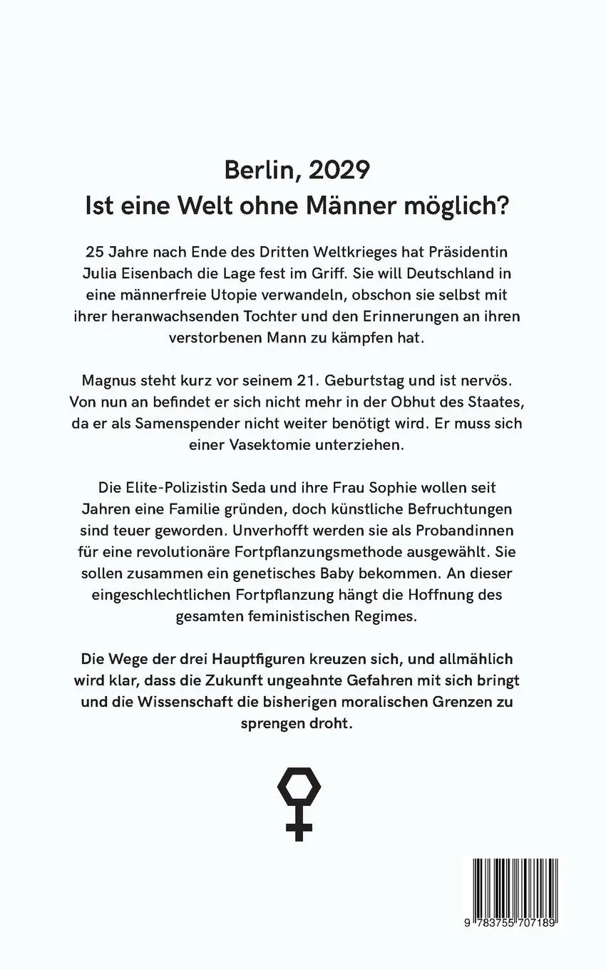 Rückseite: 9783755707189 | Das Bienennest | Eine Welt ohne Männer | Marie-Louise Winkler | Buch