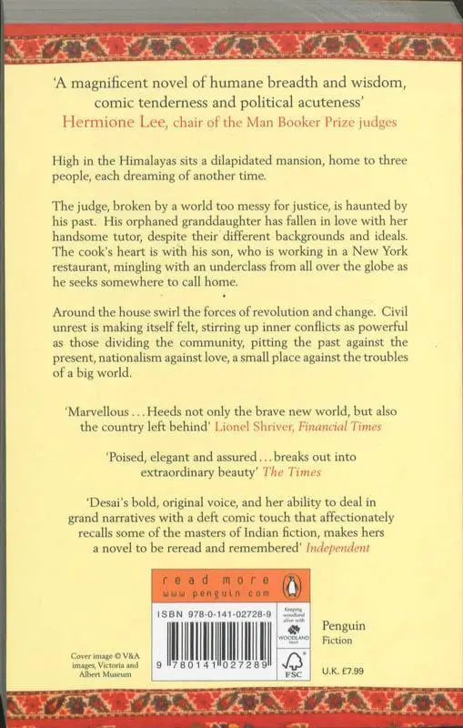 Rückseite: 9780141027289 | The Inheritance of Loss | Kiran Desai | Taschenbuch | 326 S. | 2008
