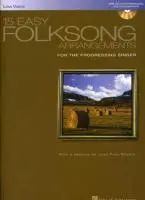 Cover: 9780634077289 | 15 Easy Folksong Arrangements for the Progressing Singer -...