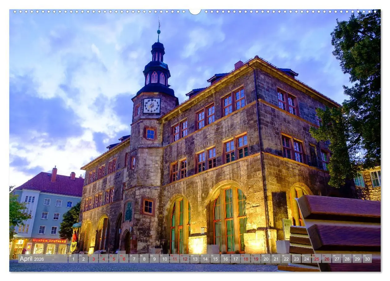 Bild: 9783457497289 | Ein Blick auf Nordhausen am Harz (hochwertiger Premium Wandkalender...