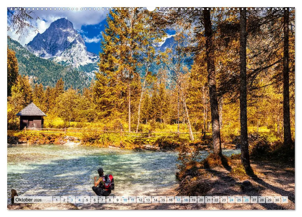 Bild: 9783457877289 | Österreich Berg und See (Wandkalender 2026 DIN A2 quer), CALVENDO...