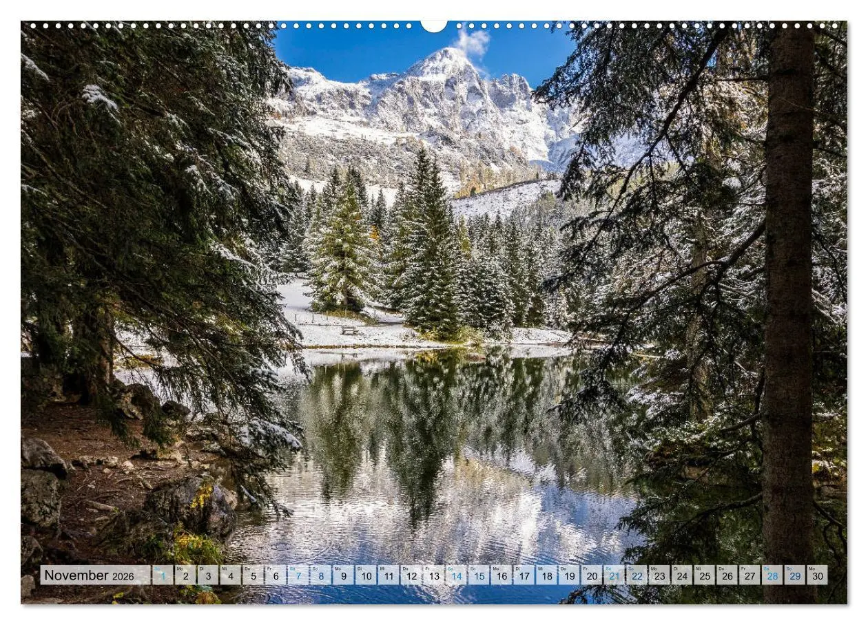 Bild: 9783457877289 | Österreich Berg und See (Wandkalender 2026 DIN A2 quer), CALVENDO...