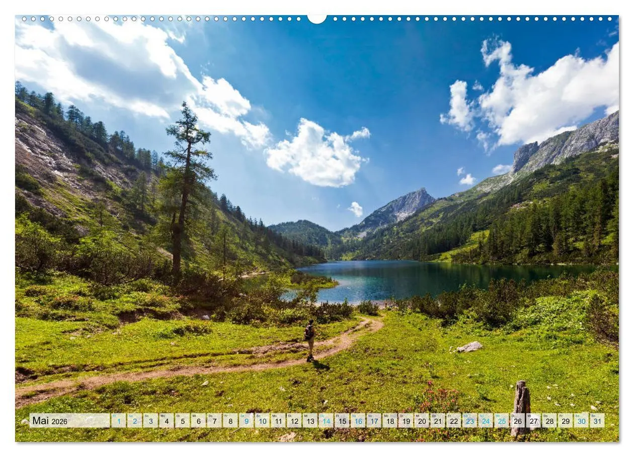 Bild: 9783457877289 | Österreich Berg und See (Wandkalender 2026 DIN A2 quer), CALVENDO...