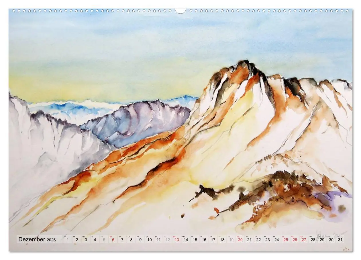 Bild: 9783516037289 | Malerisches Garmisch Partenkirchen - Aquarelle und Fotografien...