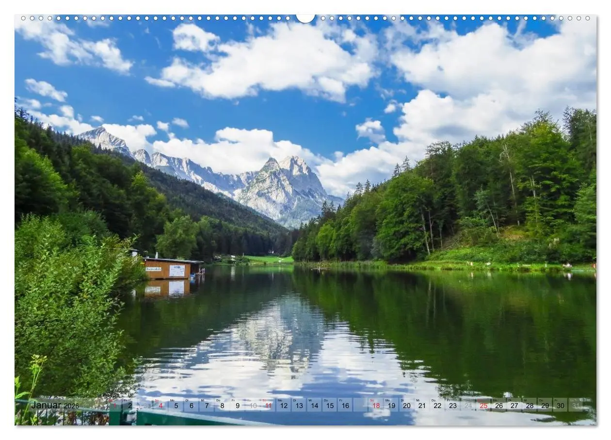 Bild: 9783516037289 | Malerisches Garmisch Partenkirchen - Aquarelle und Fotografien...