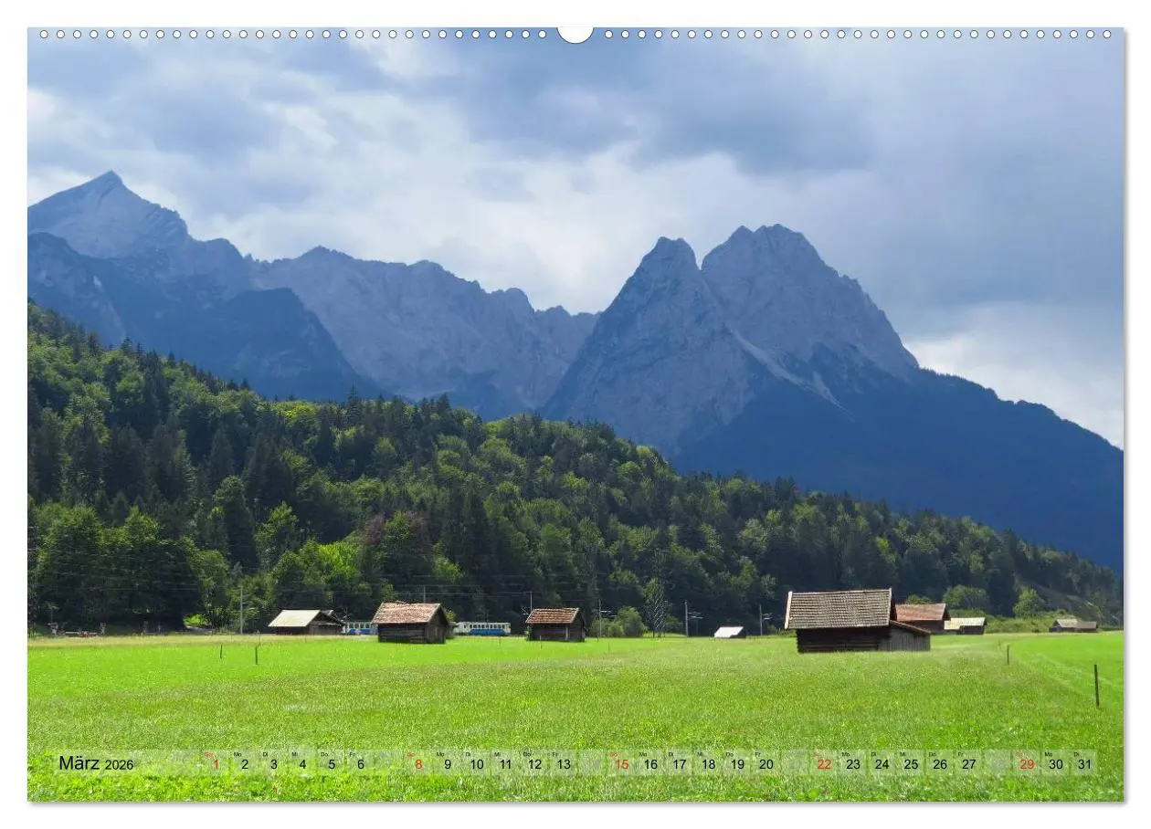 Bild: 9783516037289 | Malerisches Garmisch Partenkirchen - Aquarelle und Fotografien...
