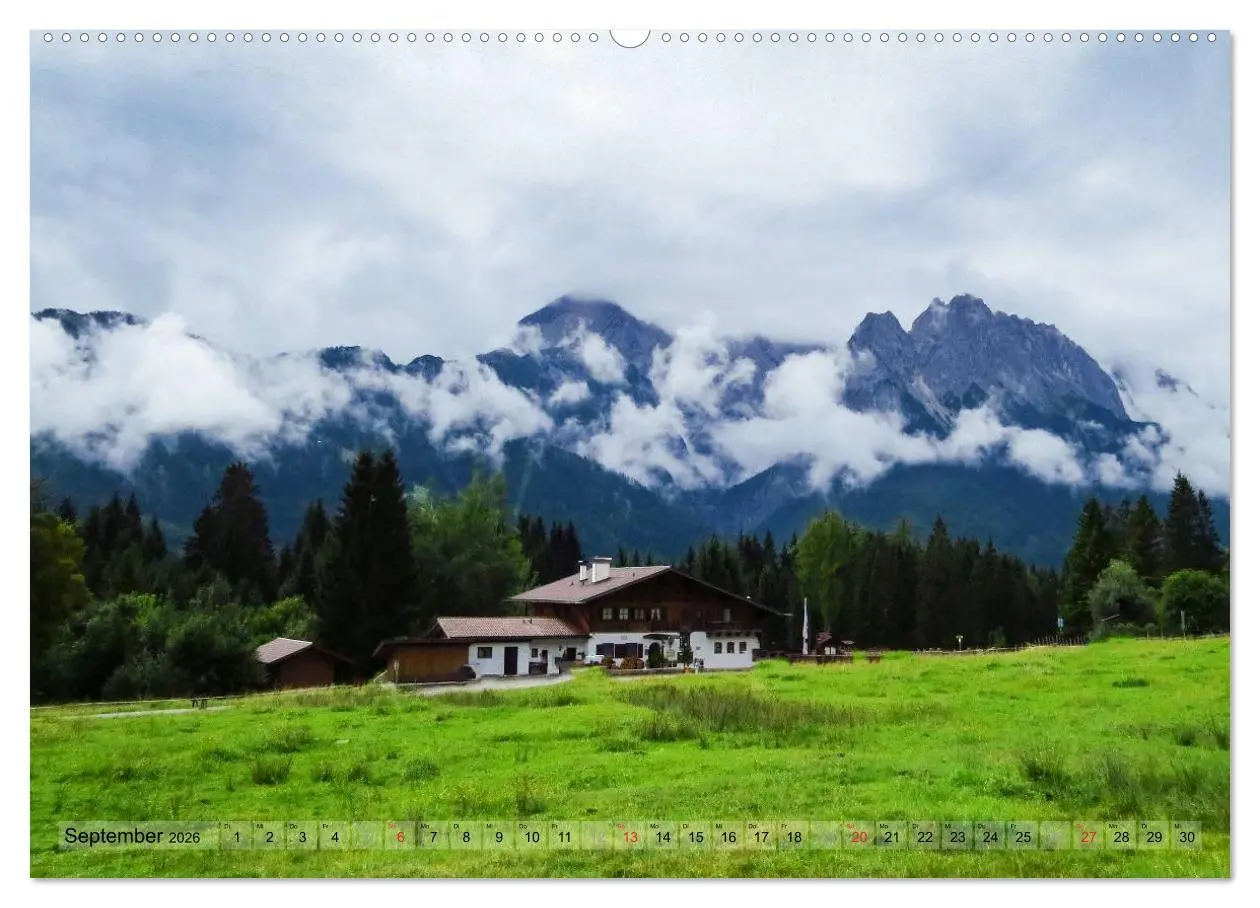 Bild: 9783516037289 | Malerisches Garmisch Partenkirchen - Aquarelle und Fotografien...