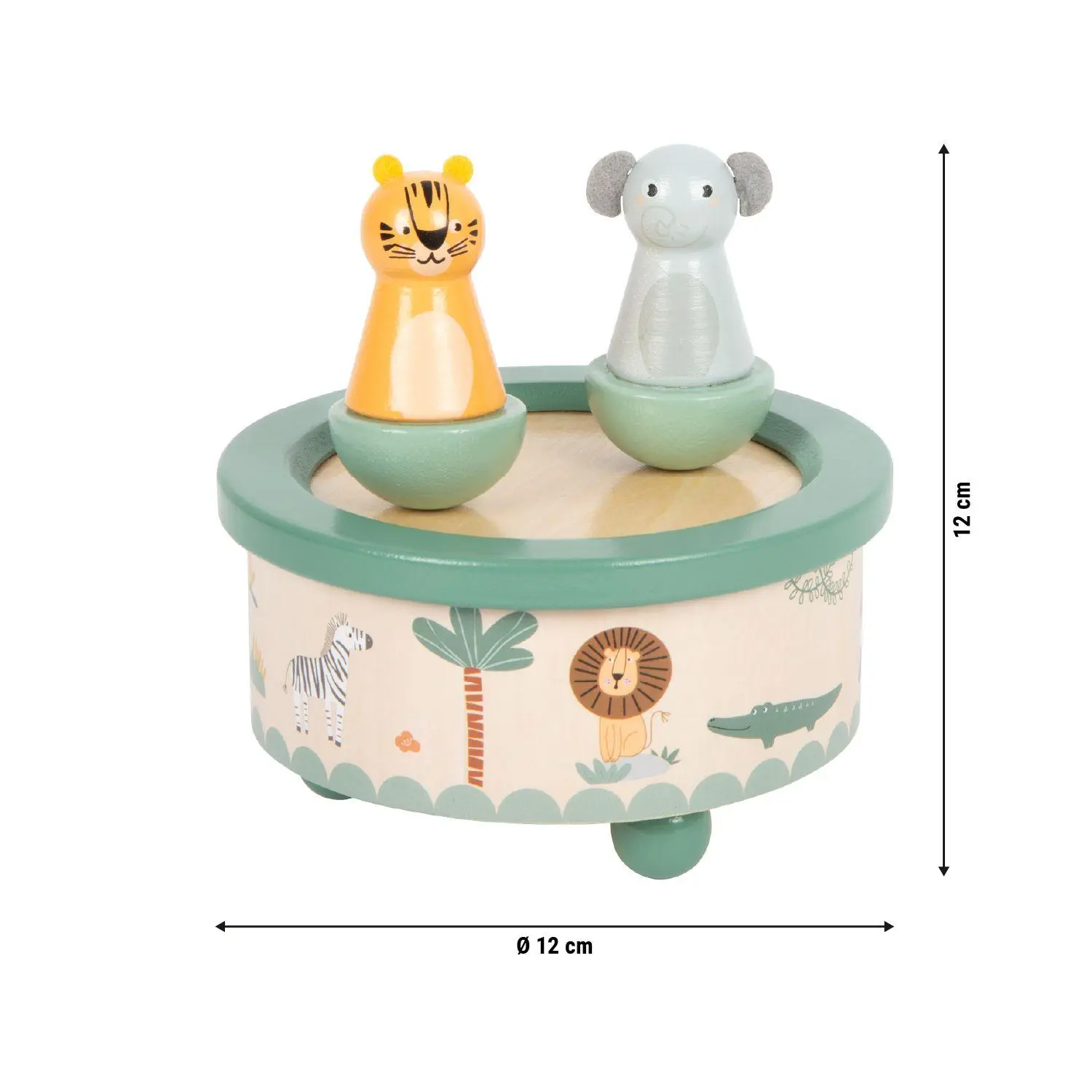 Bild: 4020972127389 | Spieluhr "Safari" | 12738 | Deutsch | 2025 | small foot GmbH &amp; Co. KG