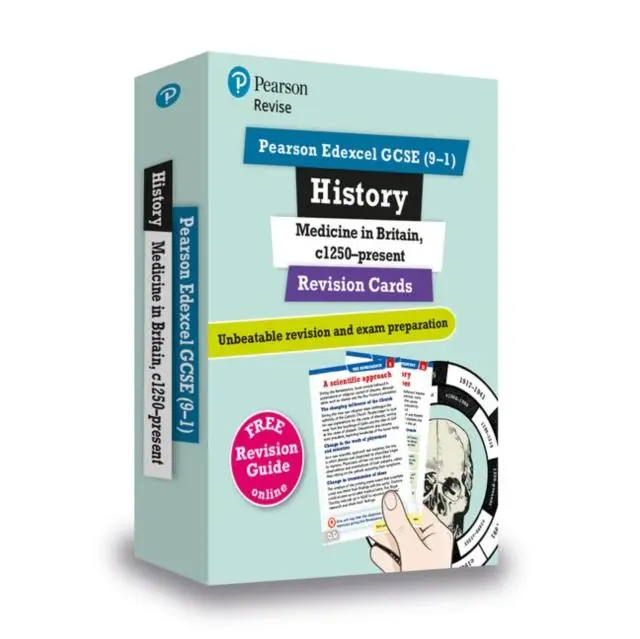 Cover: 9781292257389 | Pearson REVISE Edexcel GCSE History Medicine in Britain: Revision...