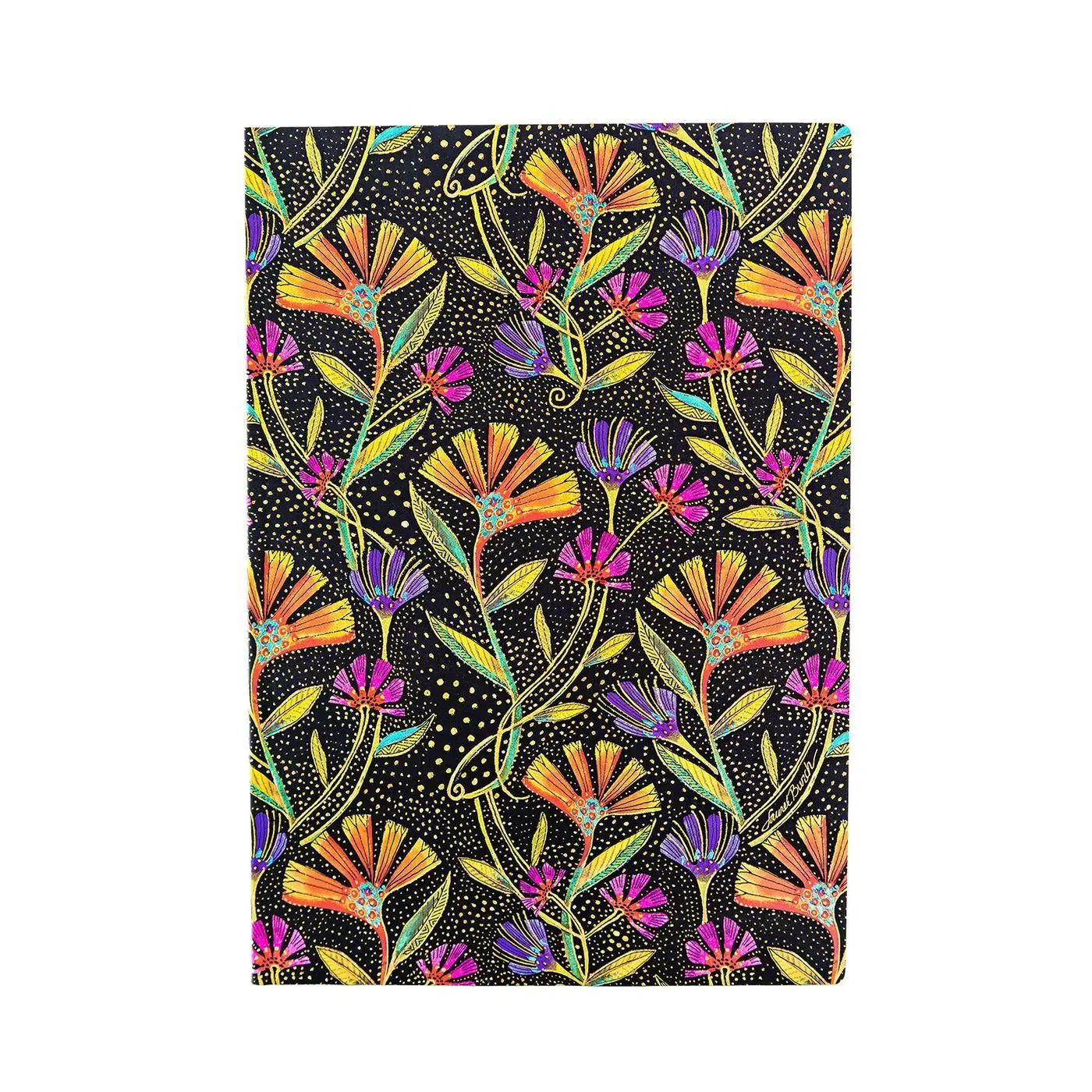 Cover: 9781439797389 | Wild Flowers (Playful Creations) Midi Lined Softcover Flexi Journal...