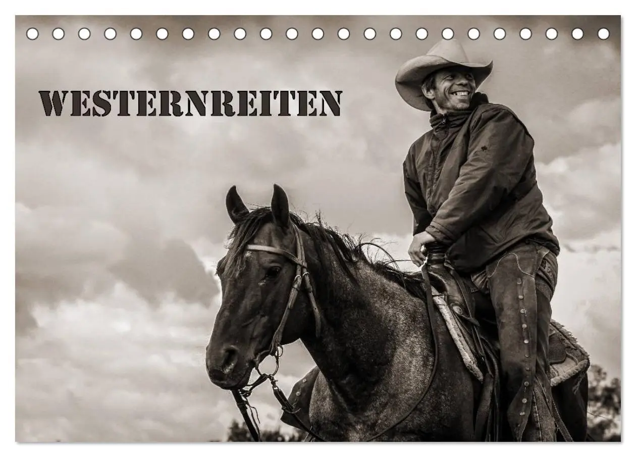 Cover: 9783516027389 | Westernreiten (Tischkalender 2026 DIN A5 quer), CALVENDO...