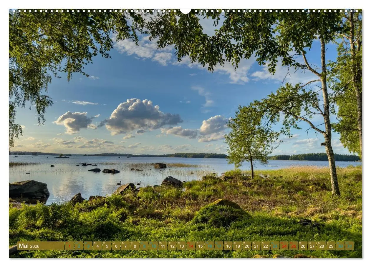 Bild: 9783516647389 | SCHWEDEN wild-romantisch (hochwertiger Premium Wandkalender 2026...