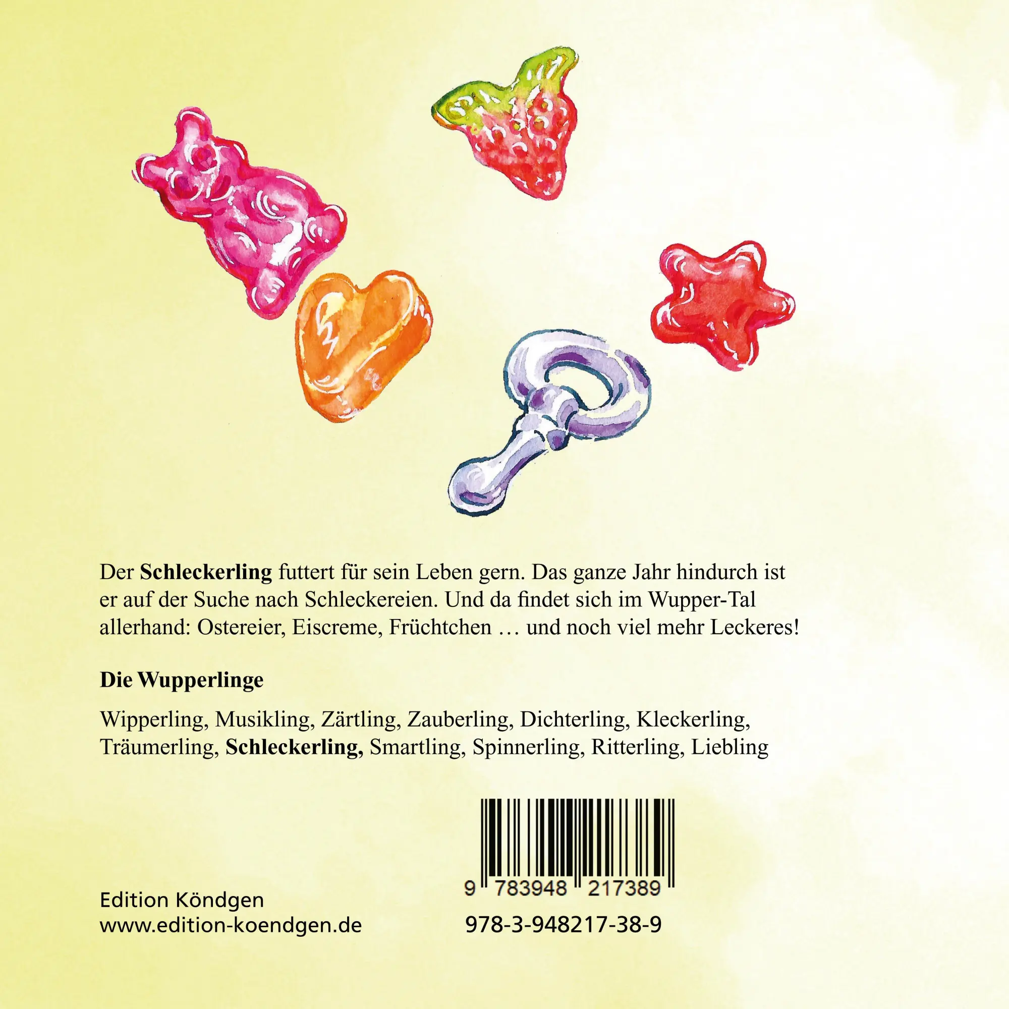 Rückseite: 9783948217389 | Viel Spaß mit dem Schleckerling | Dirk Walbrecker | Taschenbuch | 2024