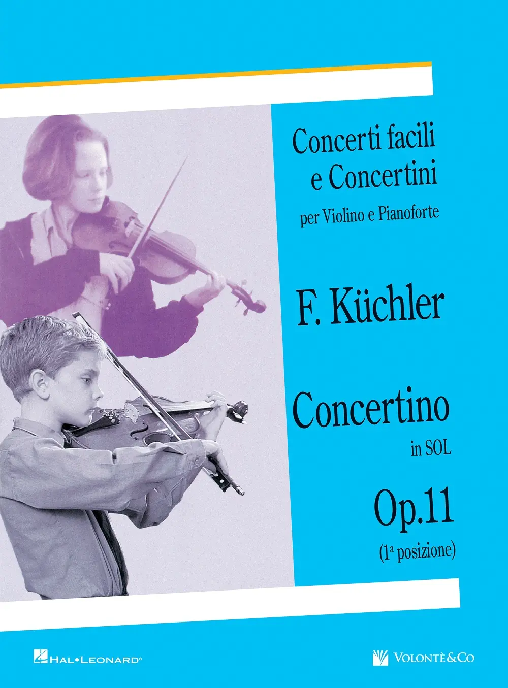 Cover: 9788863887389 | Concerti Facili e Concertini | Concerto in SOL - Op.11 (1a posizione)