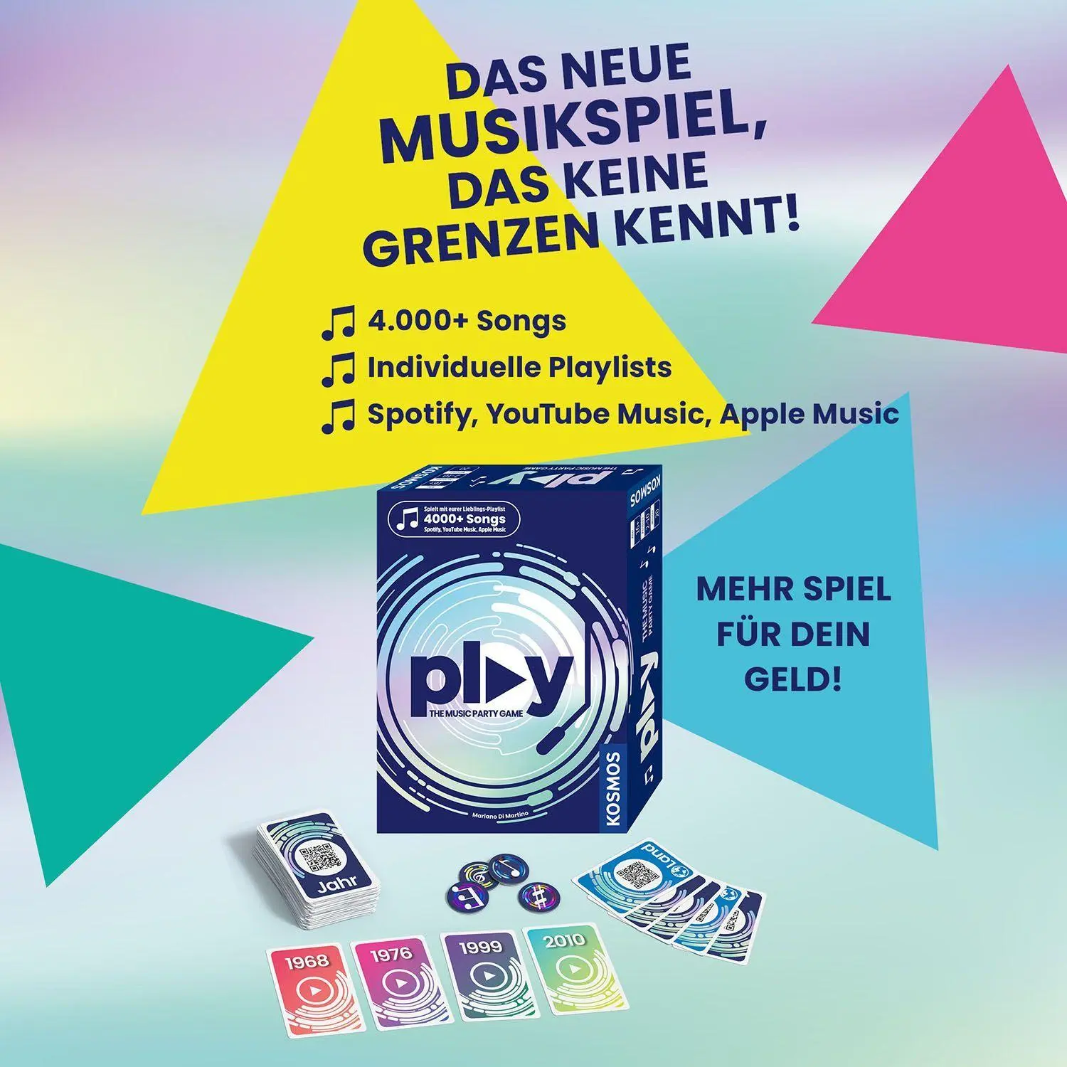 Bild: 4002051687489 | Play | The Music Party Game - Spiel | Mariano Di Martino | Spiel