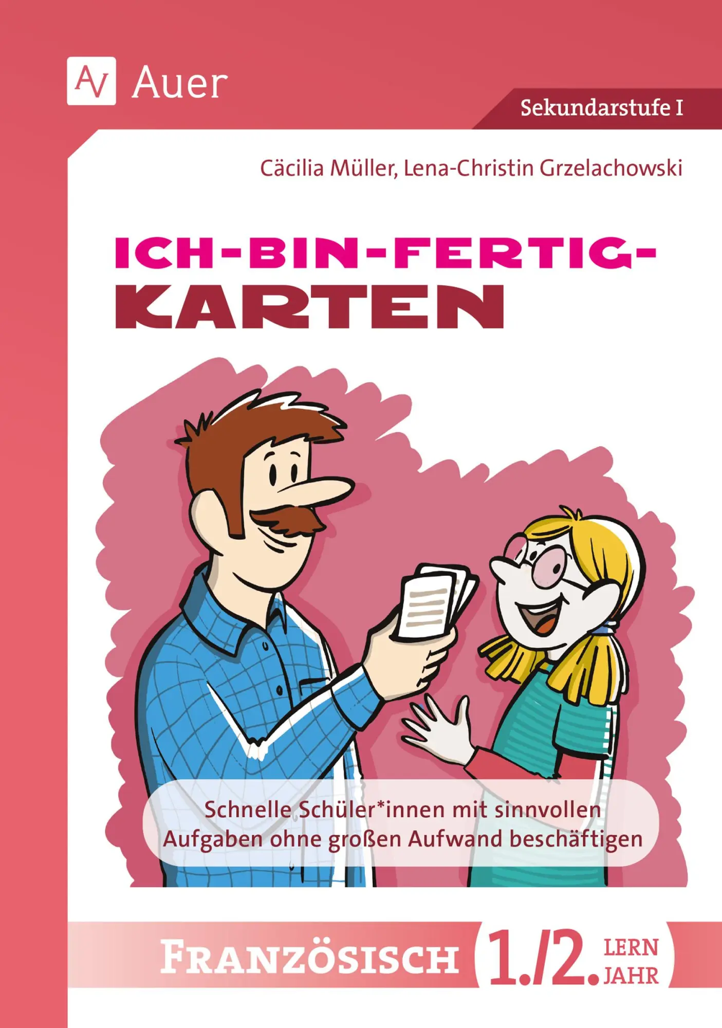 Cover: 9783403087489 | Ich-bin-fertig-Karten Französisch Lernjahr 1-2 | Müller (u. a.) | Box