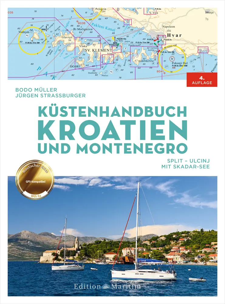 Cover: 9783667117489 | Küstenhandbuch Kroatien und Montenegro | Split - Ulcinj. Skadar-See