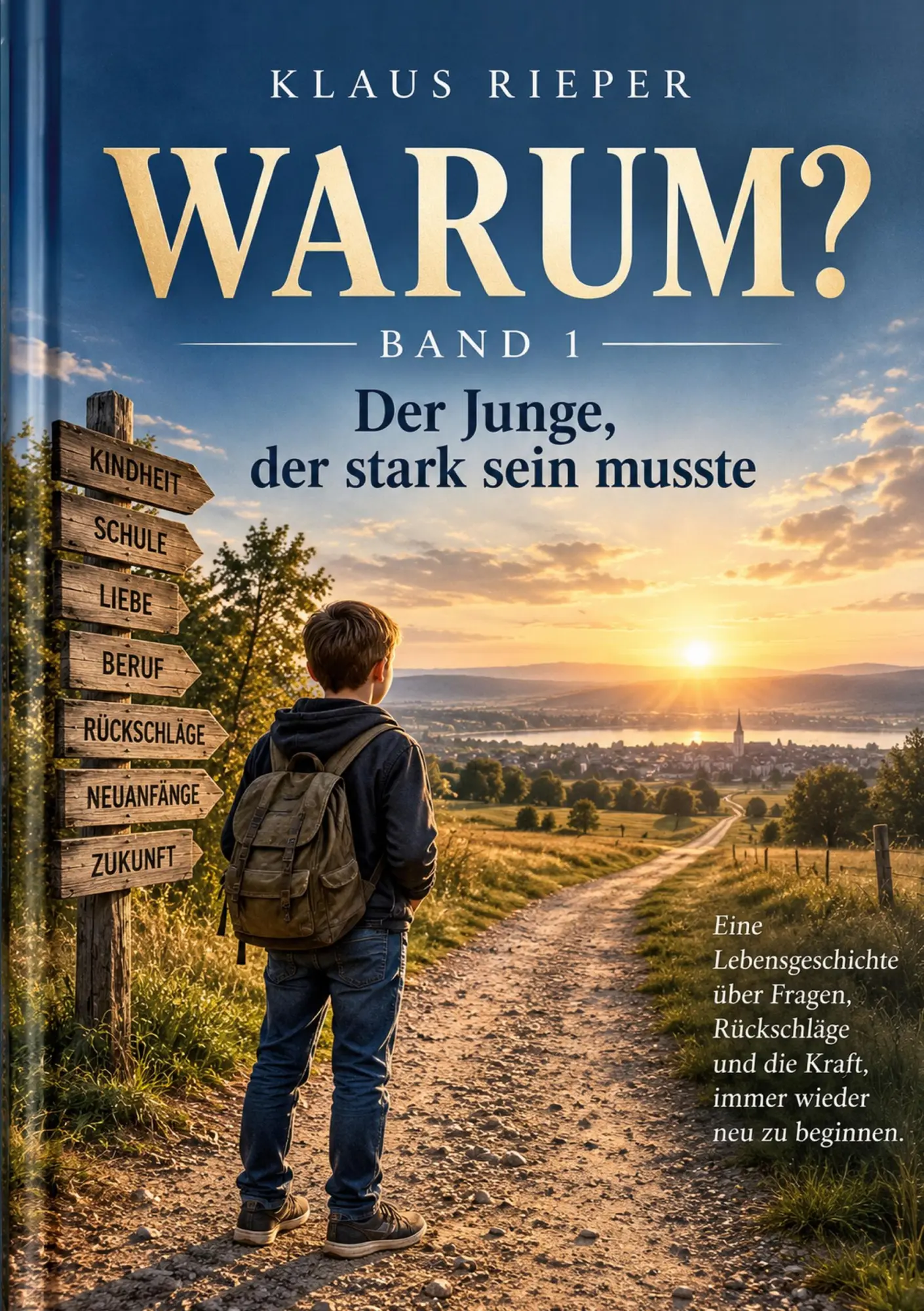 Cover: 9783695697489 | WARUM? | Der Junge, der stark sein musste | Klaus Rieper | Taschenbuch
