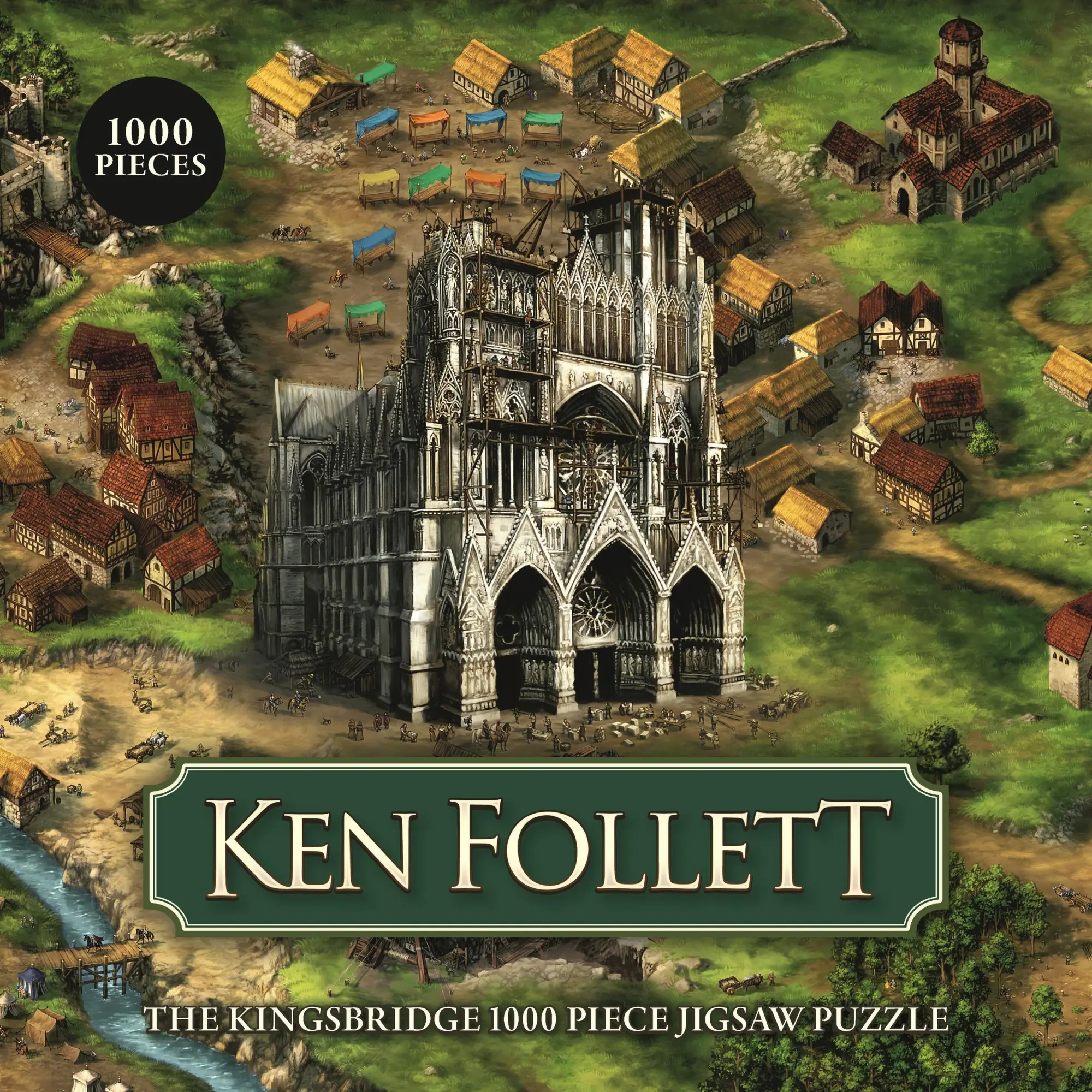 Cover: 9781399637589 | Ken Follett: The Kingsbridge 1000-Piece Jigsaw Puzzle | Follett | 2026