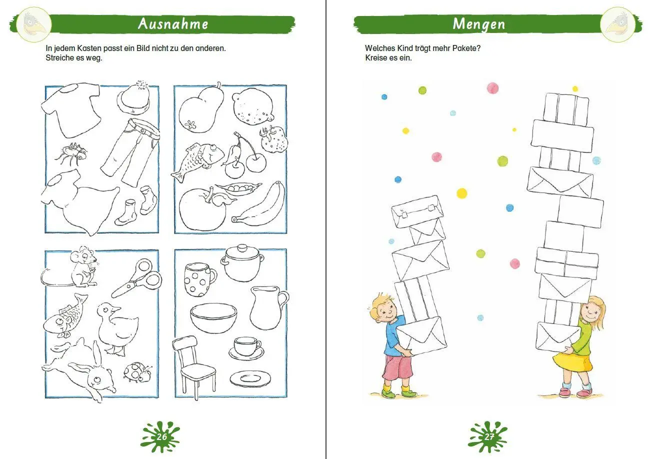 Bild: 9783411757589 | Mein großes Kindergarten-Rätselbuch mit Rabe Linus - ab 4 Jahren