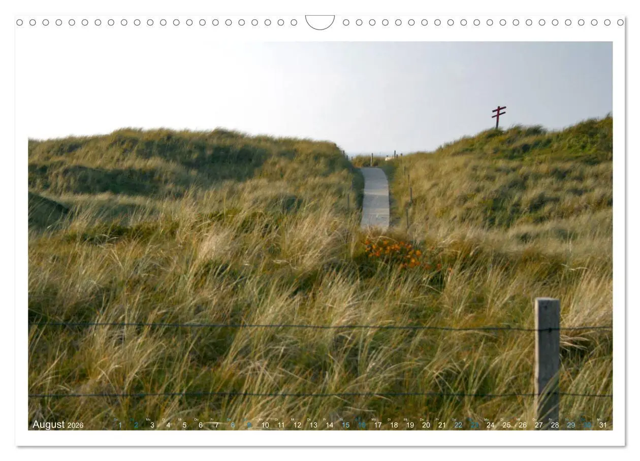 Bild: 9783457847589 | OP SPIEKEROOG (Wandkalender 2026 DIN A3 quer), CALVENDO Monatskalender