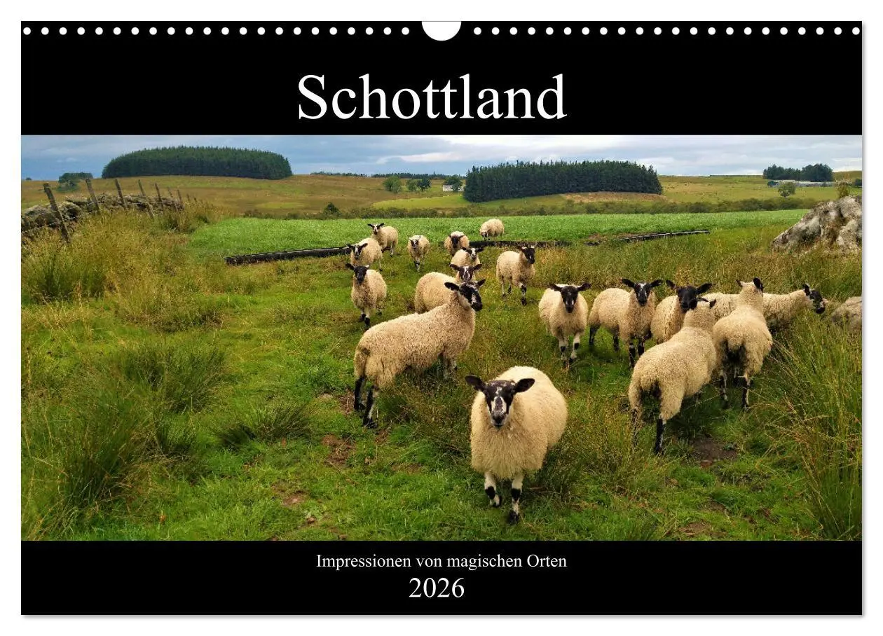 Cover: 9783457917589 | Schottland - Impressionen von magischen Orten (Wandkalender 2026...