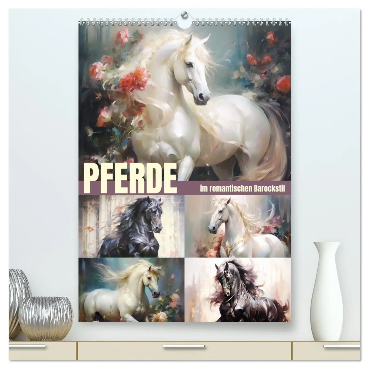 Cover: 9783516317589 | Pferde im romantischen Barockstil (hochwertiger Premium...