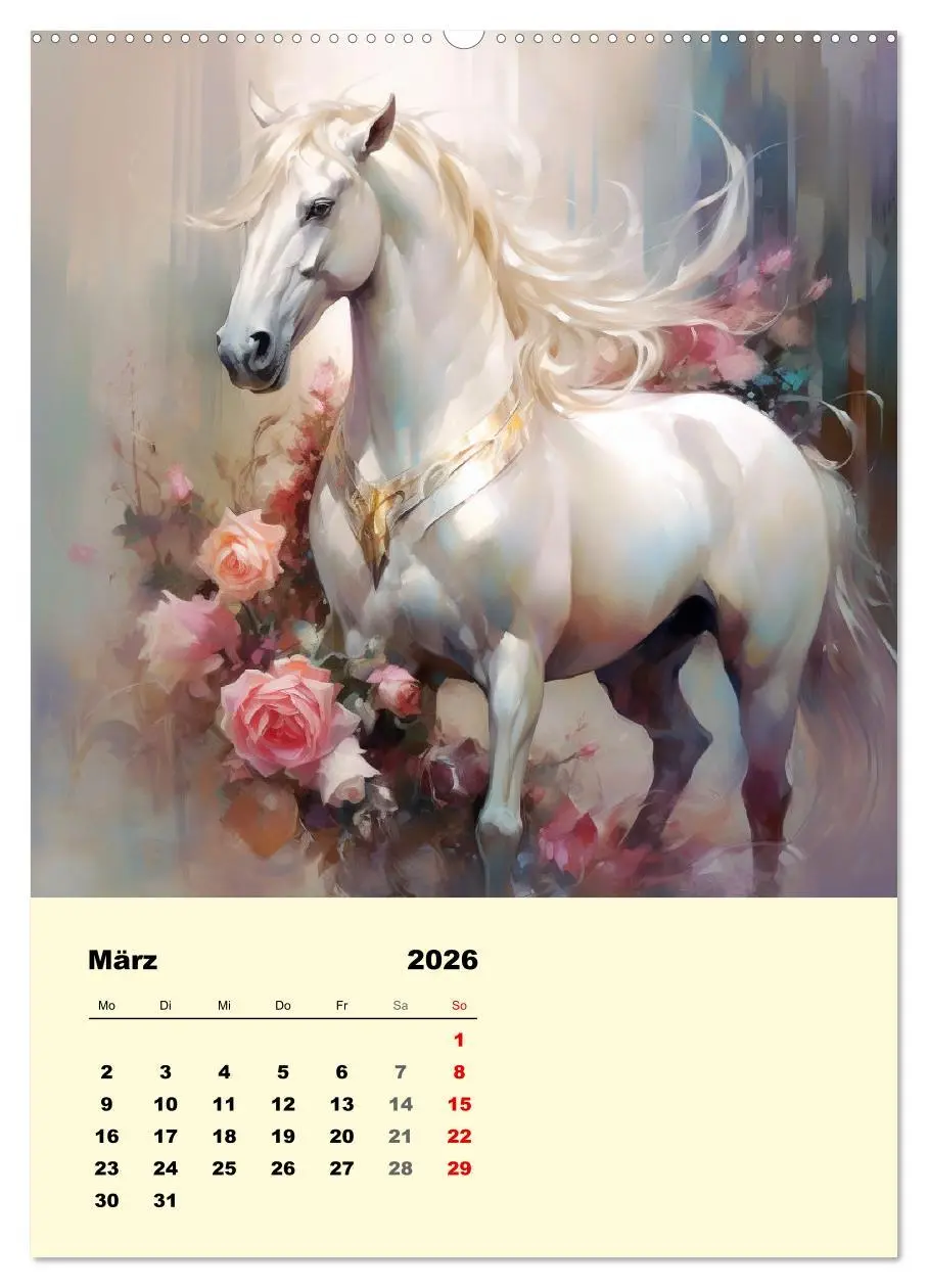 Bild: 9783516317589 | Pferde im romantischen Barockstil (hochwertiger Premium...