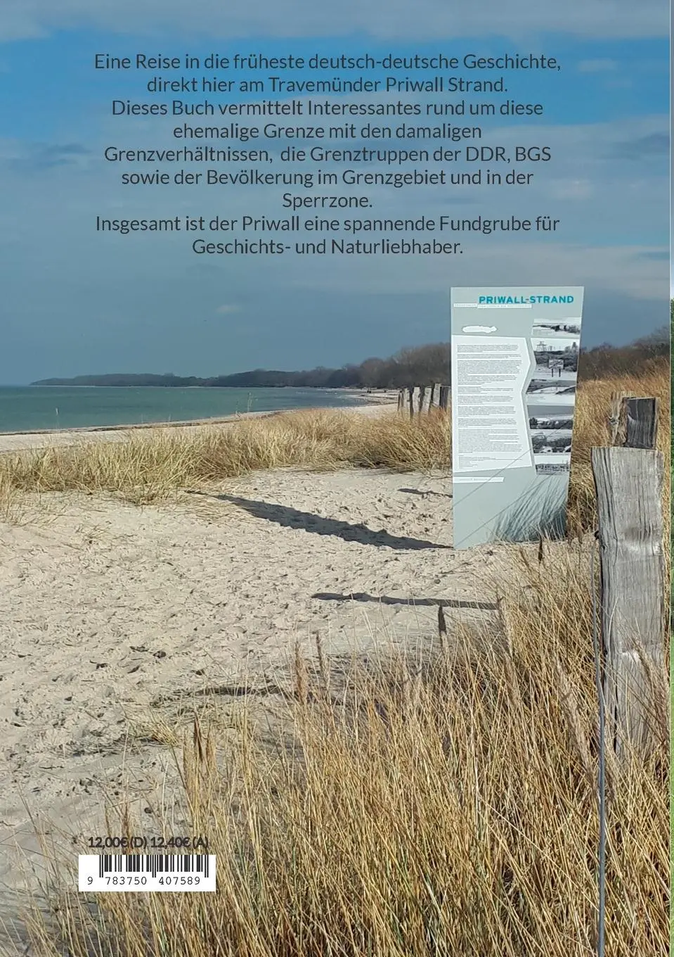 Rückseite: 9783750407589 | Die vergessene Grenze am Priwall Strand | Der Grenzspaziergang | Buch