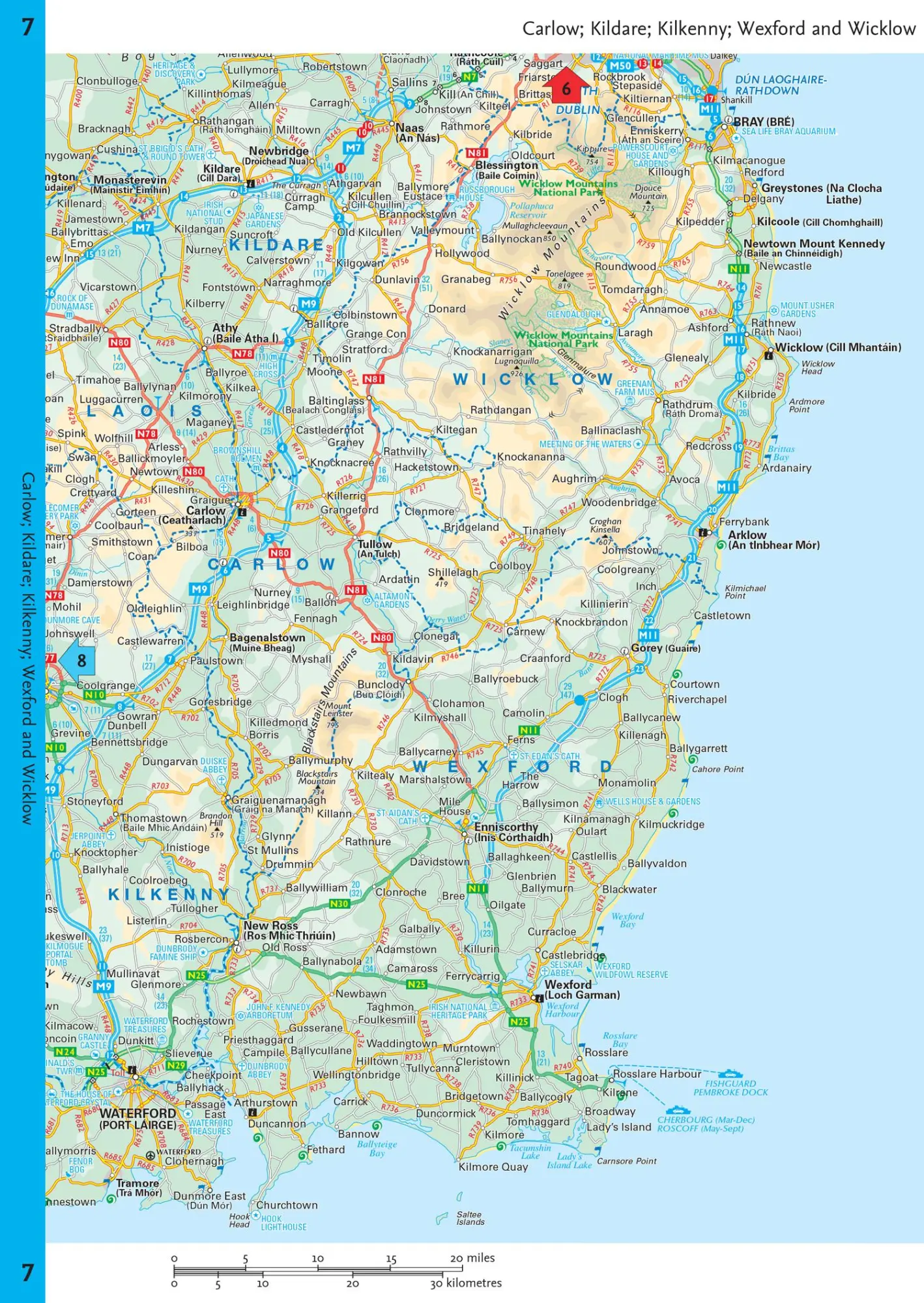 Bild: 9780008597689 | Map of Ireland Handy | Ideal for Route Planning | Collins | Englisch