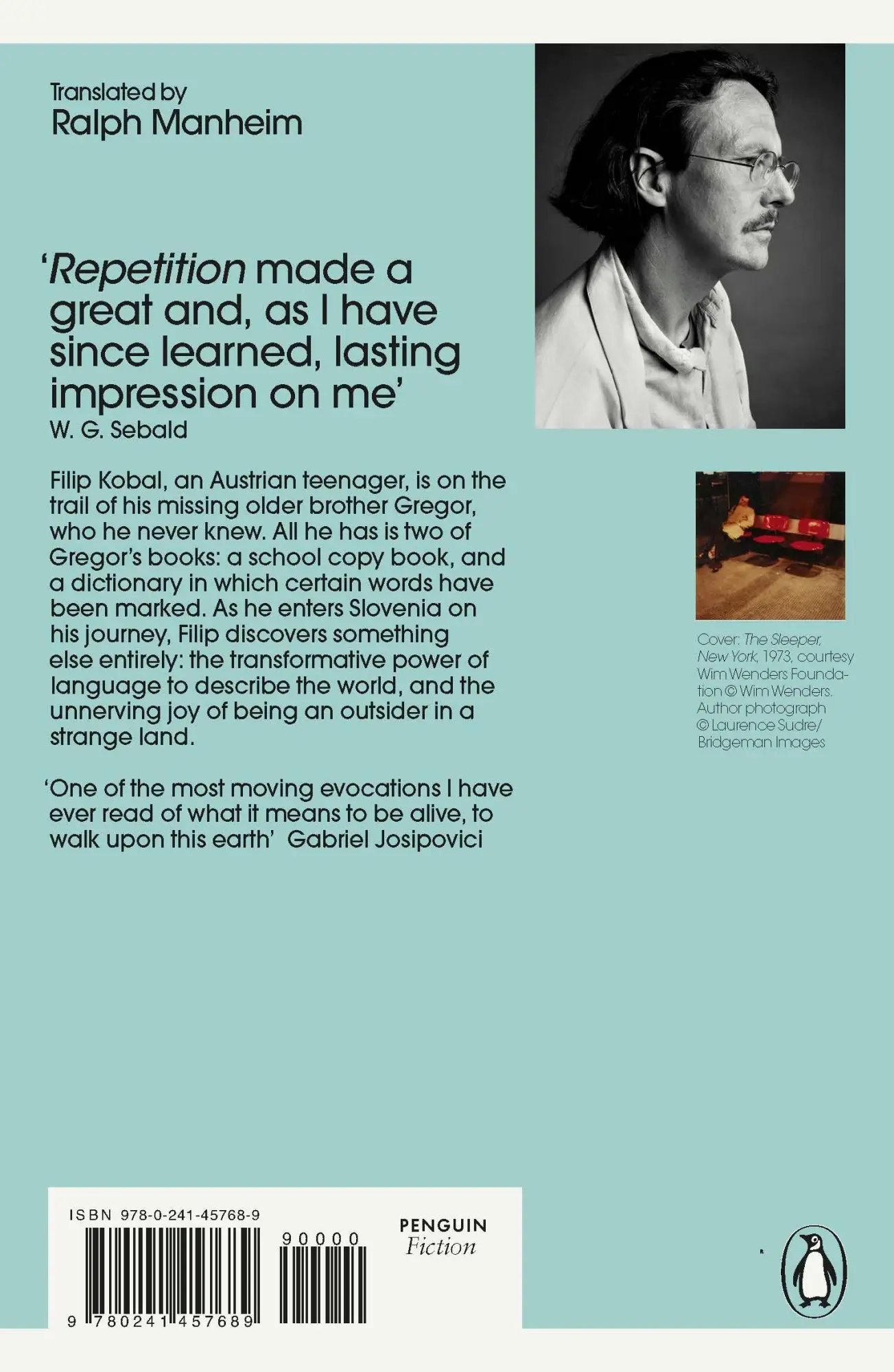 Rückseite: 9780241457689 | Repetition | Peter Handke | Taschenbuch | Kartoniert / Broschiert