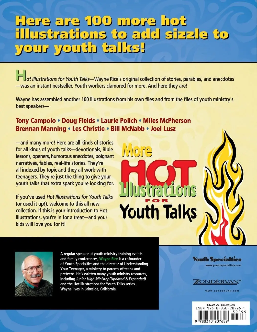 Rückseite: 9780310207689 | More Hot Illustrations for Youth Talks | Wayne Rice (u. a.) | Buch