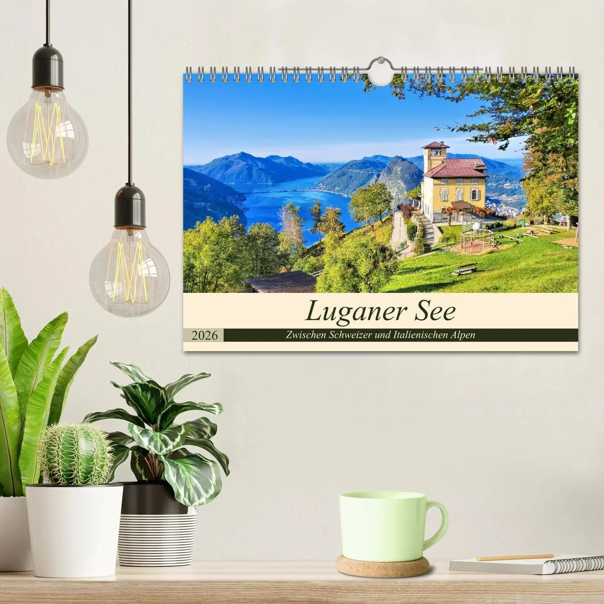 Bild: 9783457837689 | Luganer See - Zwischen Schweizer und Italienischen Alpen...