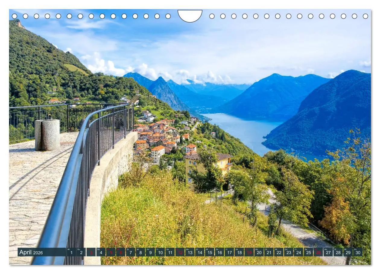 Bild: 9783457837689 | Luganer See - Zwischen Schweizer und Italienischen Alpen...