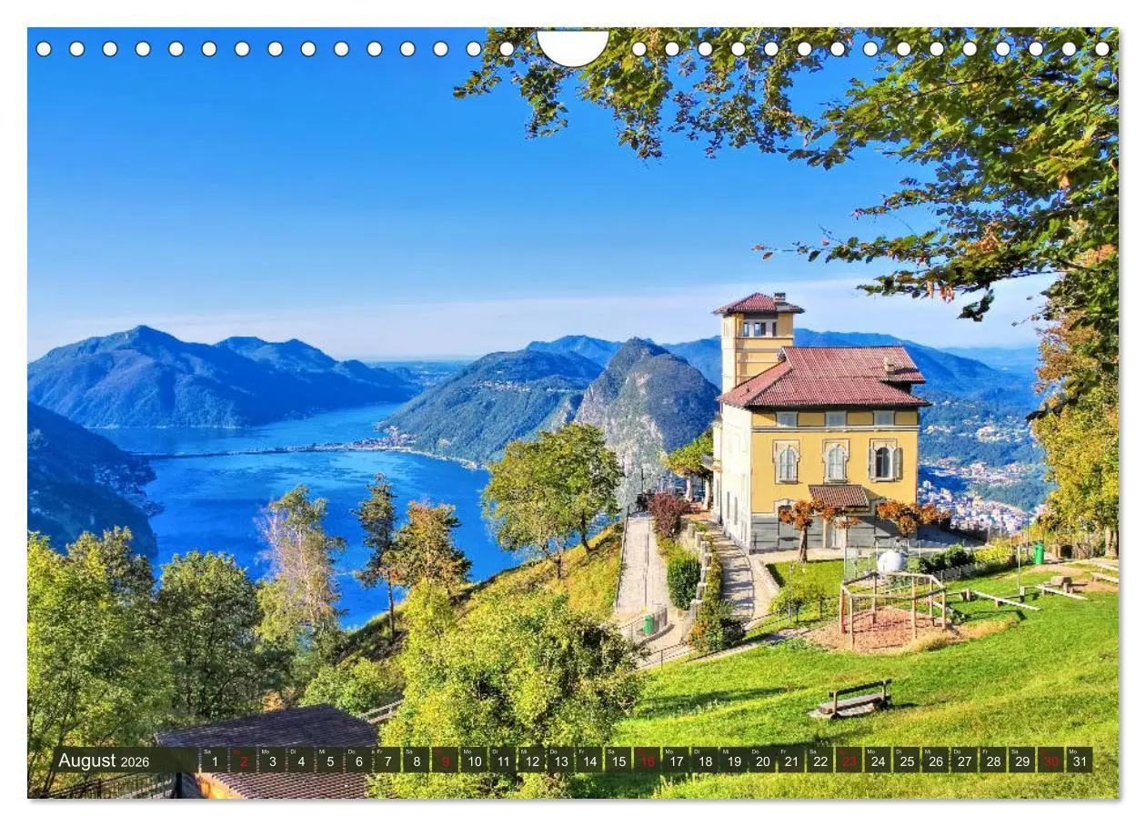 Bild: 9783457837689 | Luganer See - Zwischen Schweizer und Italienischen Alpen...