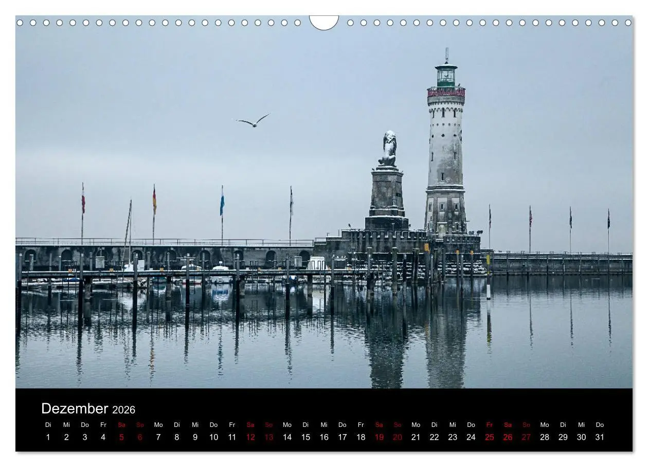 Bild: 9783457907689 | Traumhaftes Lindau im Bodensee (Wandkalender 2026 DIN A3 quer),...