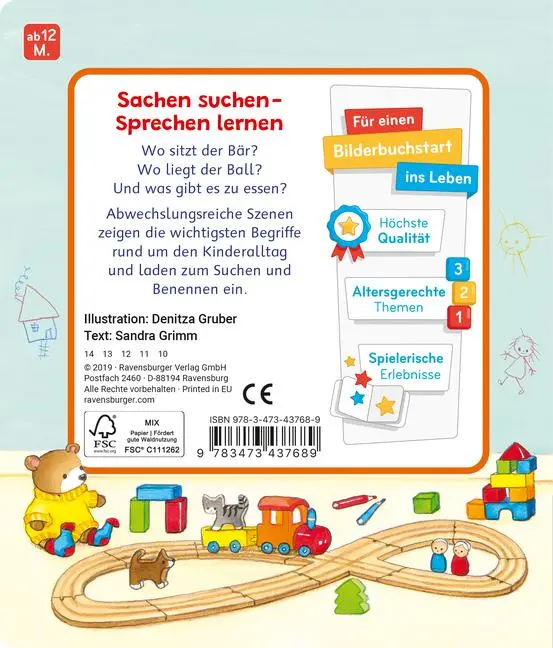 Bild: 9783473437689 | Mein erstes Sachen suchen: Mein Zuhause | Sandra Grimm | Buch | 16 S.
