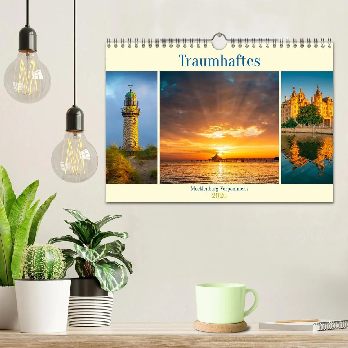 Bild: 9783516097689 | Traumhaftes Mecklenburg-Vorpommern (Wandkalender 2026 DIN A4 quer),...