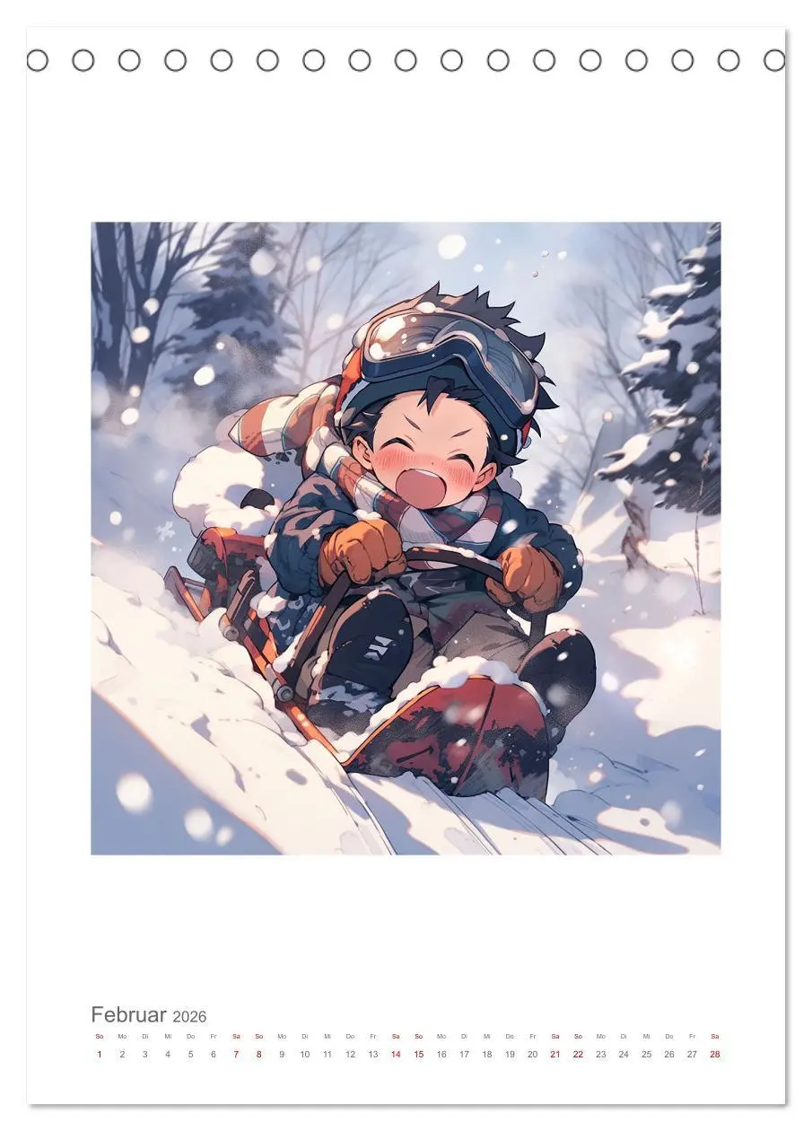 Bild: 9783516307689 | Manga Style Kinder (Tischkalender 2026 DIN A5 hoch), CALVENDO...