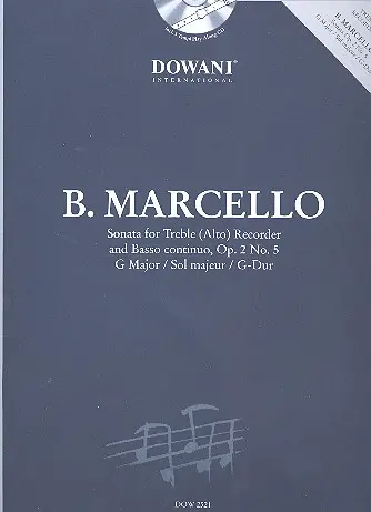 Cover: 9783905477689 | Sonata in G-Dur Op. 2 No. 5 | Benedetto Marcello | Buch + CD | 2007