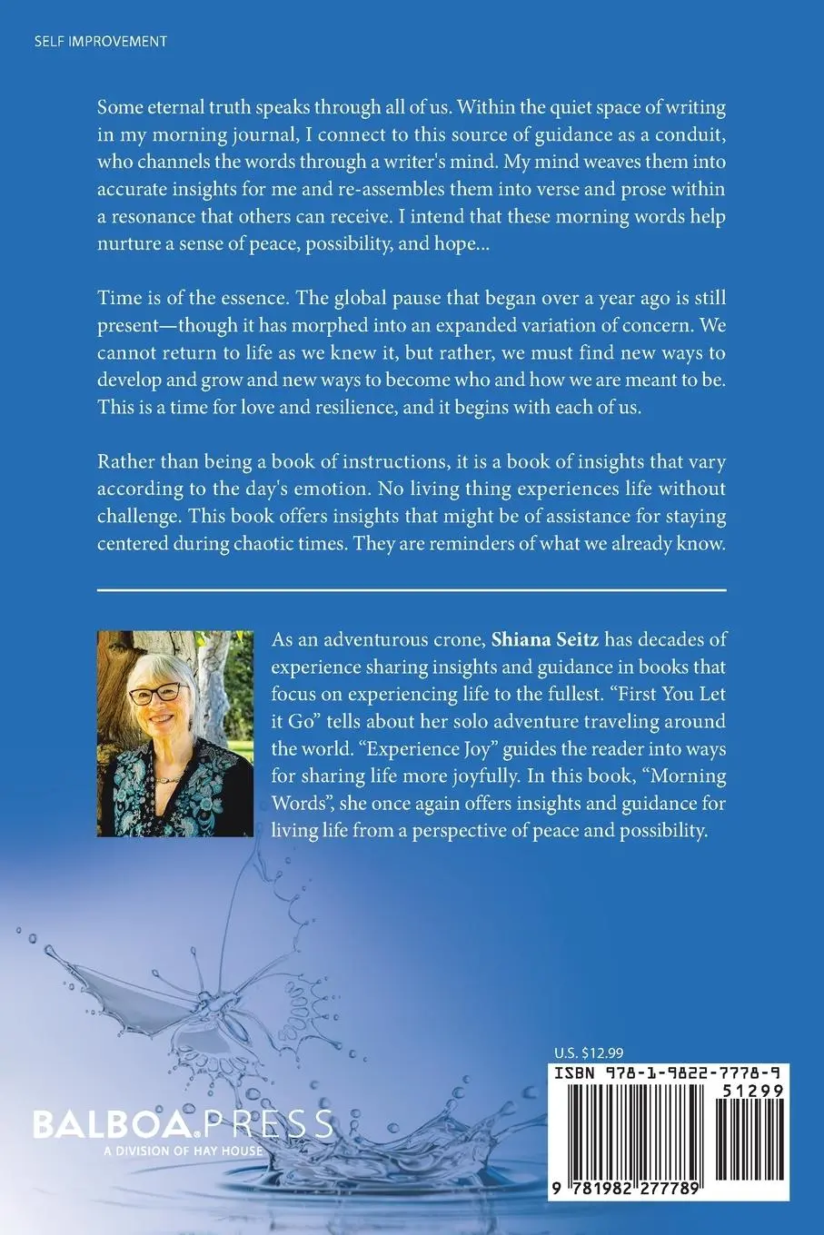 Rückseite: 9781982277789 | Morning Words | Insights That Nurture Peace and Possibility | Seitz