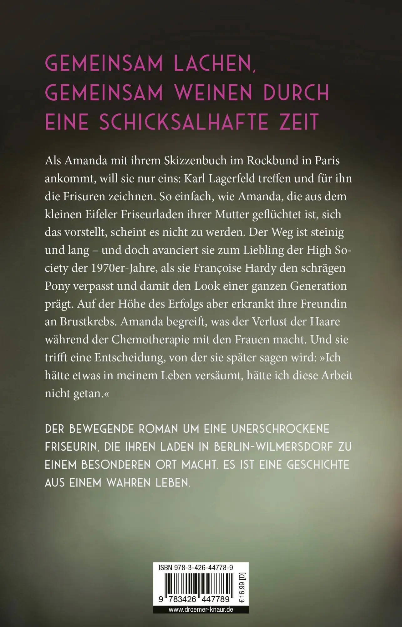 Rückseite: 9783426447789 | Und morgen wieder schön | Marie Sand | Taschenbuch | 288 S. | Deutsch