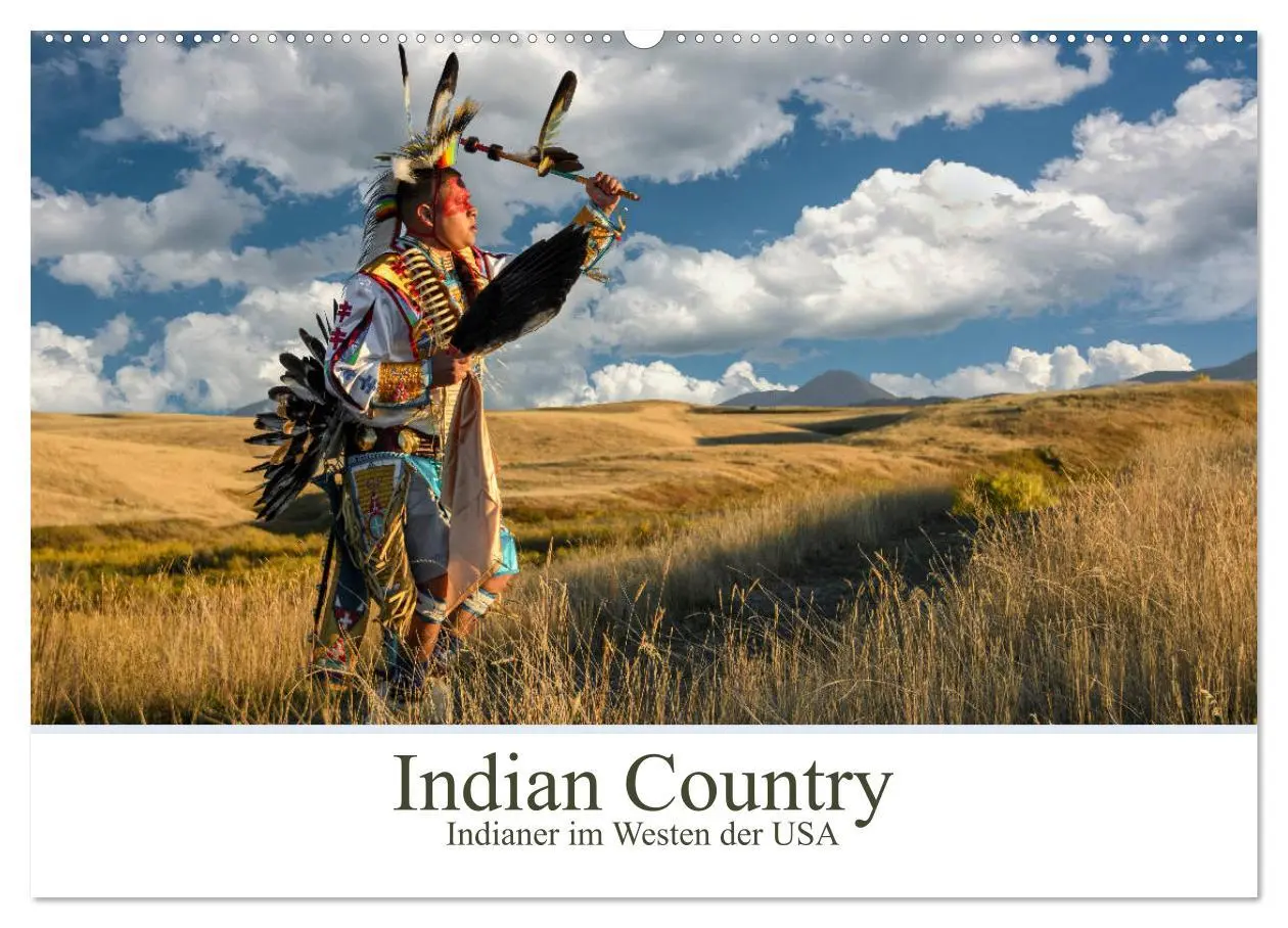 Cover: 9783457687789 | Indian Country - Indianer im Westen der USA (Wandkalender 2026 DIN...