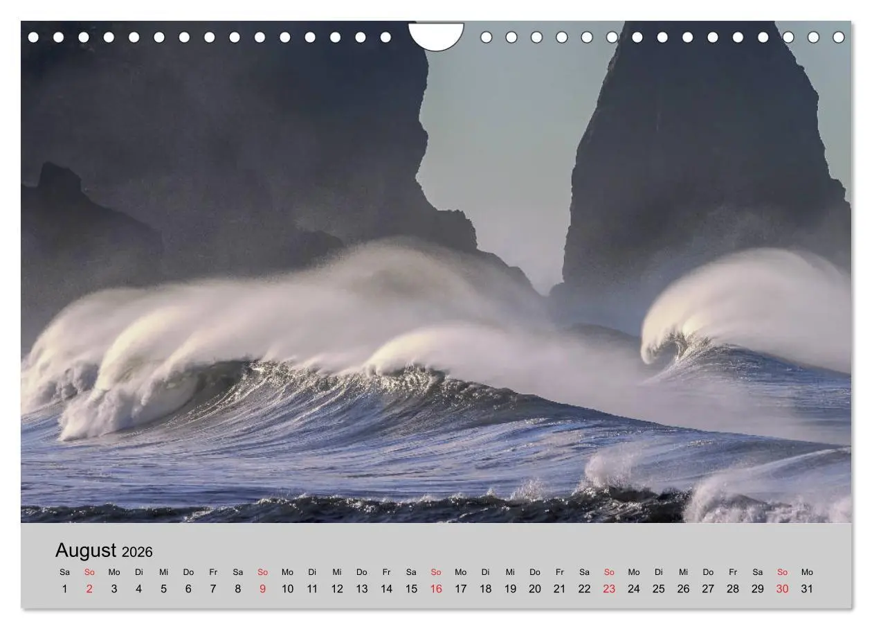 Bild: 9783457827789 | Am Meer. Sehnsucht Wasser (Wandkalender 2026 DIN A4 quer), CALVENDO...