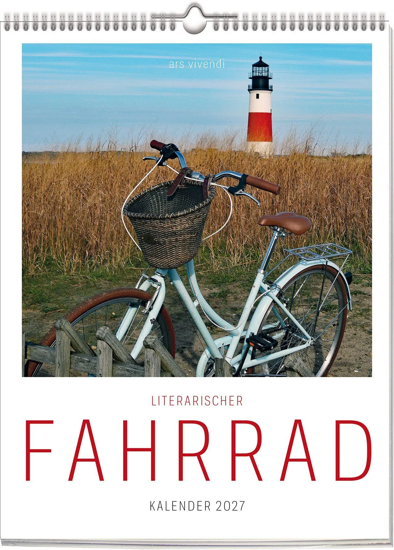 Cover: 9783747207789 | Literarischer Fahrrad Kalender 2027 | Wochenkalender | Vivendi Ars