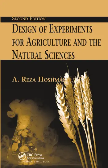Cover: 9780367577889 | Design of Experiments for Agriculture and the Natural Sciences | Buch